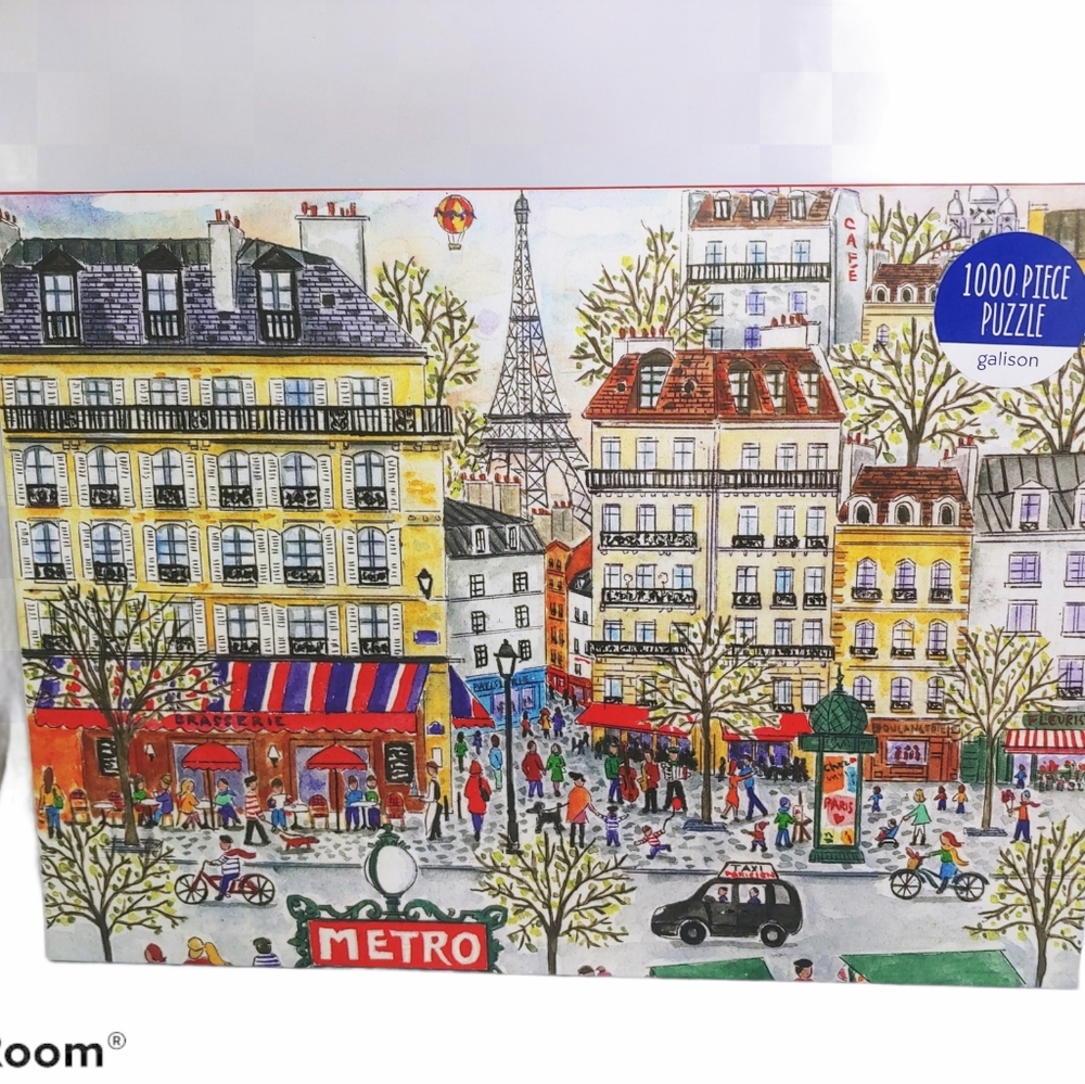 Galison Michael Storrings Designer Paris Puzzle
